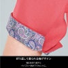 レディスジップスクラブ（五分袖） ワコール 女性用[HI708/フォーク]（S-3L）