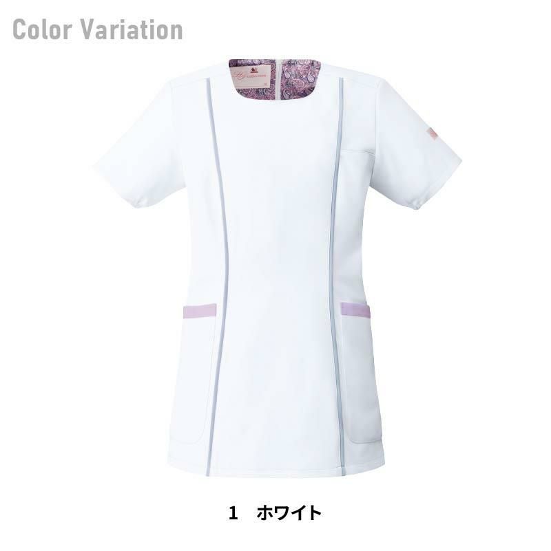 レディススクラブ ワコール 女性用[HI709/フォーク]（S-3L）