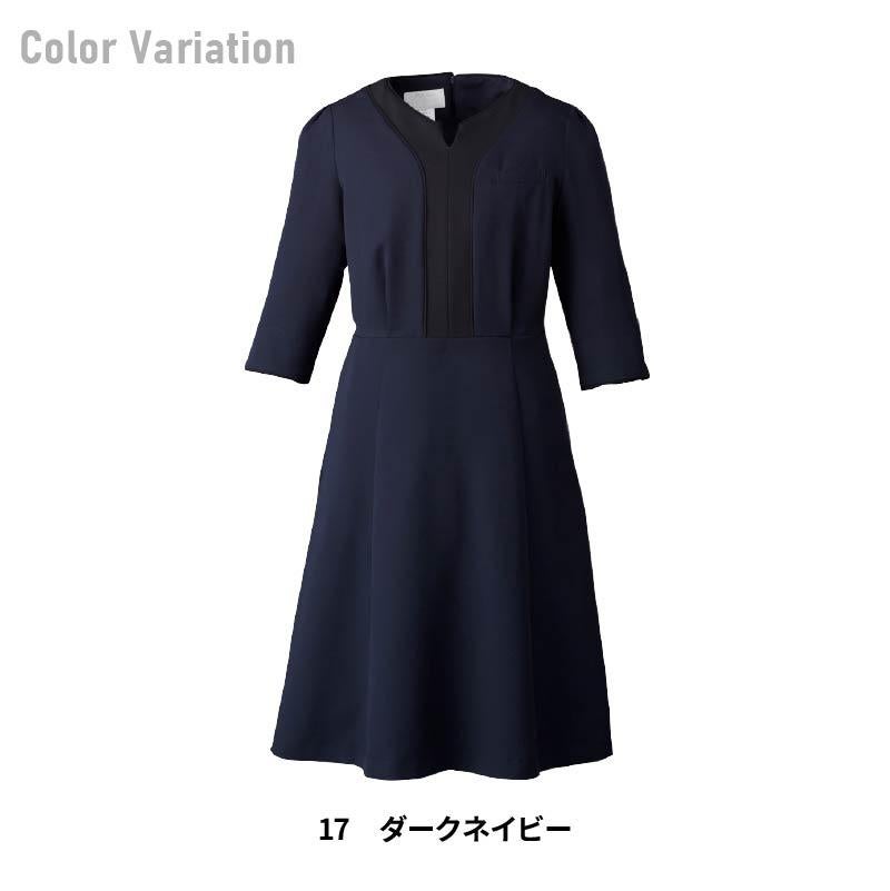 ワンピース（5分袖） 女性用[3022SC/フォーク]（SS-4L）