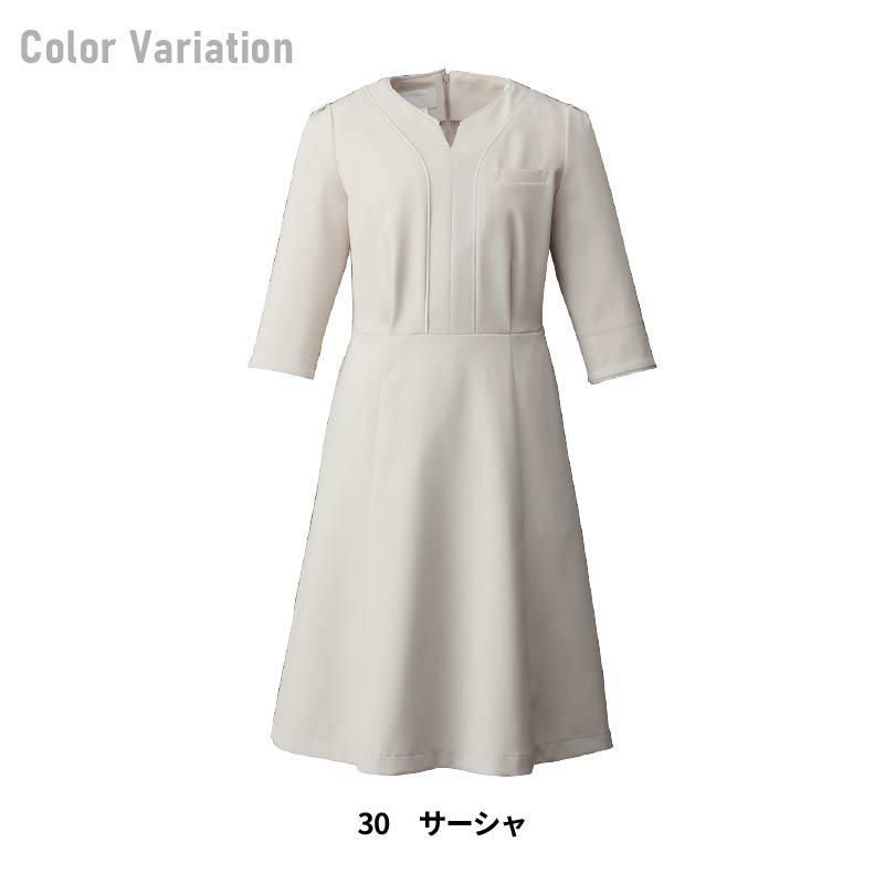 ワンピース（5分袖） 女性用[3022SC/フォーク]（SS-4L）