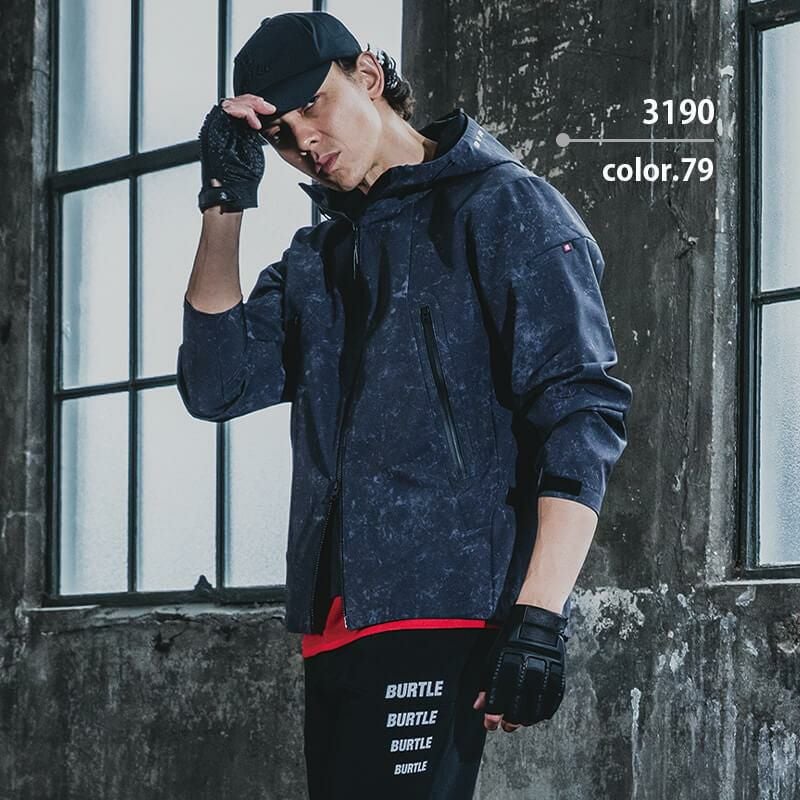 ALPHR GEAR】 防風フーディジャケット（ユニセックス）[3190/バートル