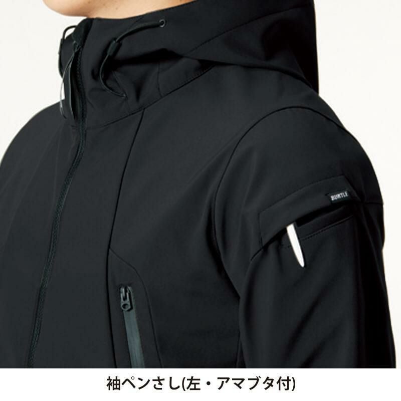 【ALPHR GEAR】 フーデッドジャケット（ユニセックス）[3190/バートル]