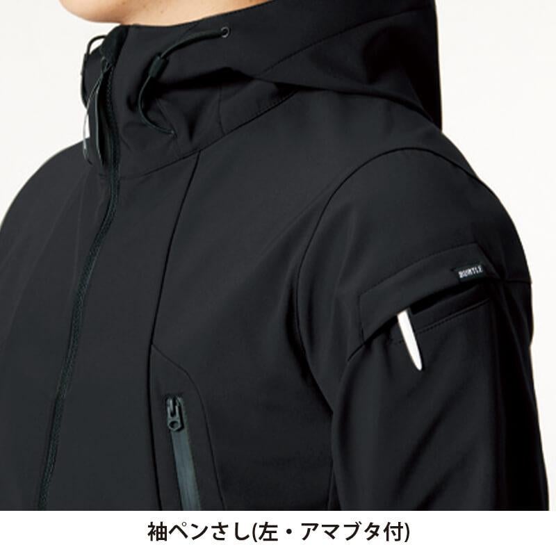 【ALPHR GEAR】 フーデッドジャケット（ユニセックス）[3190/バートル]