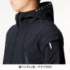 【ALPHR GEAR】 フーデッドジャケット（ユニセックス）[3190/バートル]