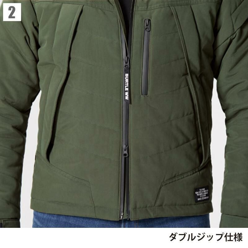 サーモクラフト対応 防寒ジャケット 大型フード付き（ユニセックス）[5270/バートル] 3XL