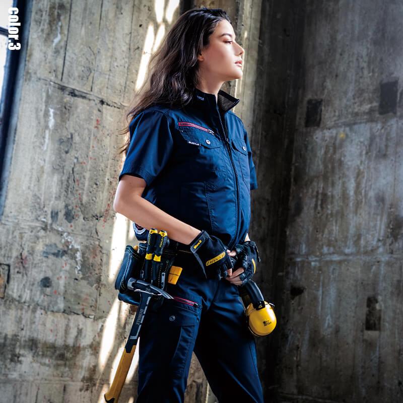 エアークラフト ブルゾン+ファン+バッテリーセット[バートル/AC7146/AC300/AC310] (M-3L)