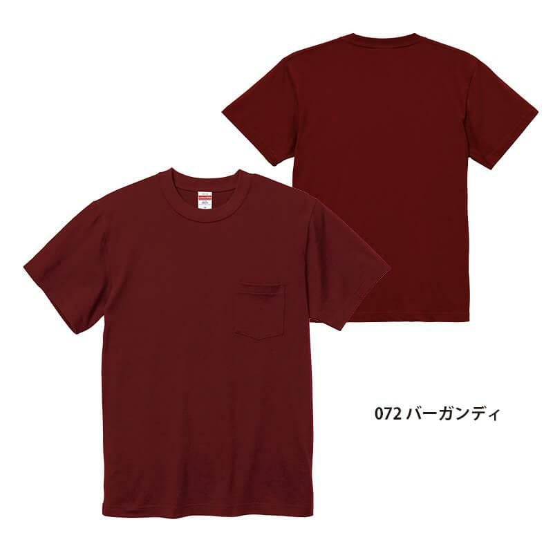 5.6オンス ハイクオリティー Tシャツ(ポケット付)[キャブ/5006-01] S