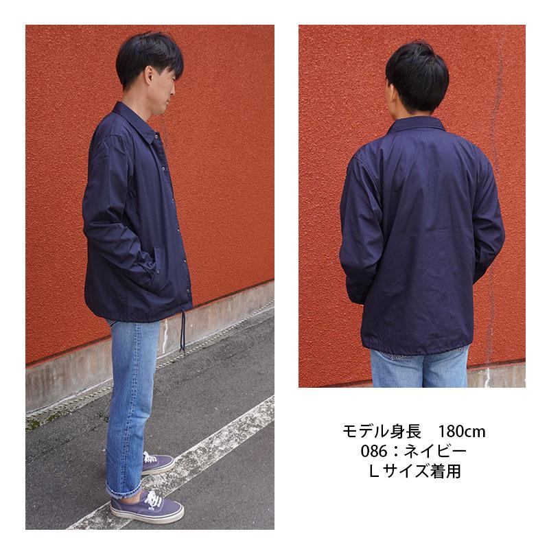 T/Cコーチジャケット （裏地付き）（S-XL）[7448-01/キャブ]