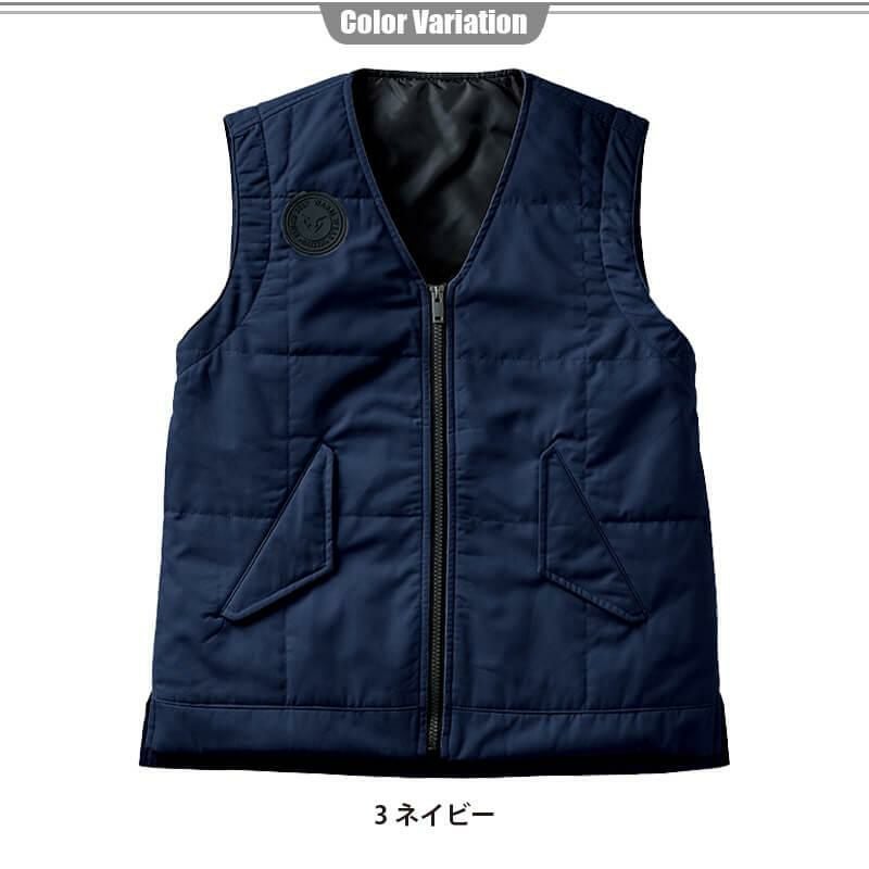 【雷神服】雷神ウォームベスト[ビッグボーン/BO32160] M-5L