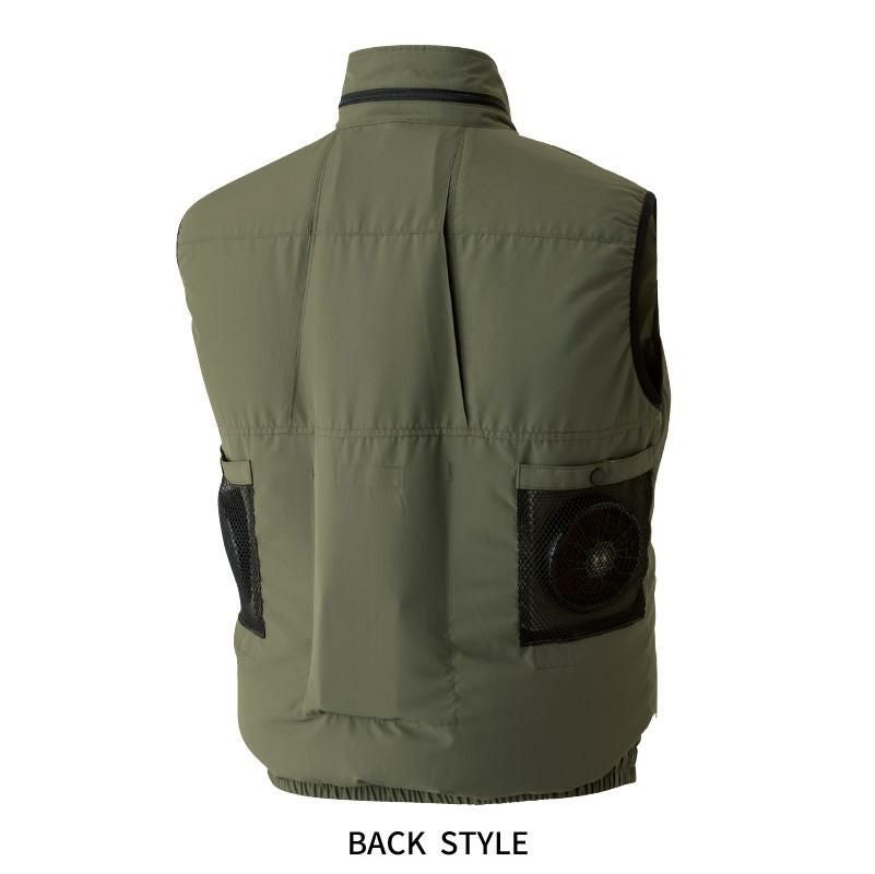 空調風神服 ベスト[040/アタックベース]（M-5L）