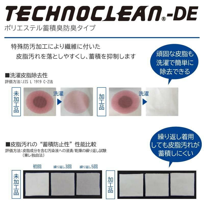 空調服 テクノクリーンDE半袖ブルゾン[ジーベック/XE98022]S-5L