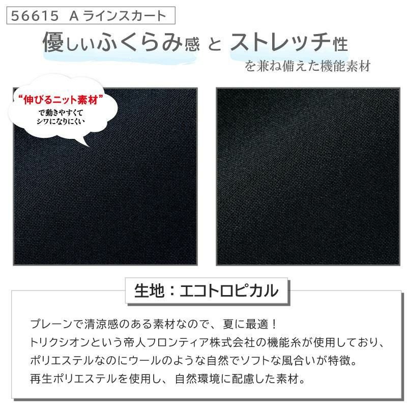 オーバーブラウス+Aラインスカート[ジョア/26670,56613]17号-19号