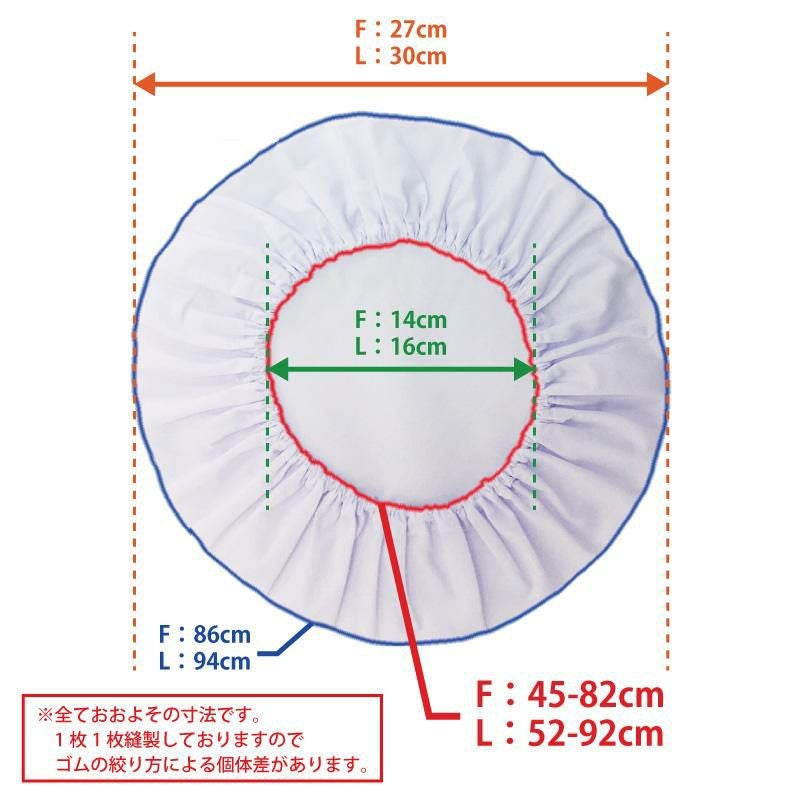 【3点セット】給食白衣 SET602-01 オリジナル 割烹着C型 （90 100 110 120 130）