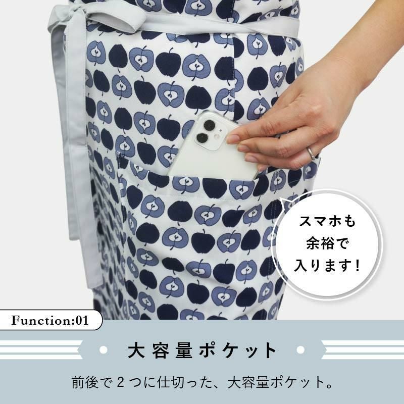 【2点セット】スカンジナビアンエプロン(HAE015)+キャンバスバック(00778-TCC) SETHAE015（フリーサイズ）