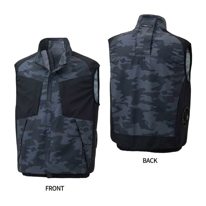 空調風神服 ベスト＋ファン＋バッテリーセット[KU92242/RD9210H/RD9290J/サンエス]【2022年版セット】