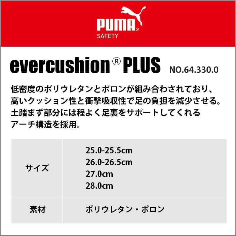 PUMA インソール evercushion PLUS(エバークッションプラス)[ユニワールド/プーマ/20.451.0]