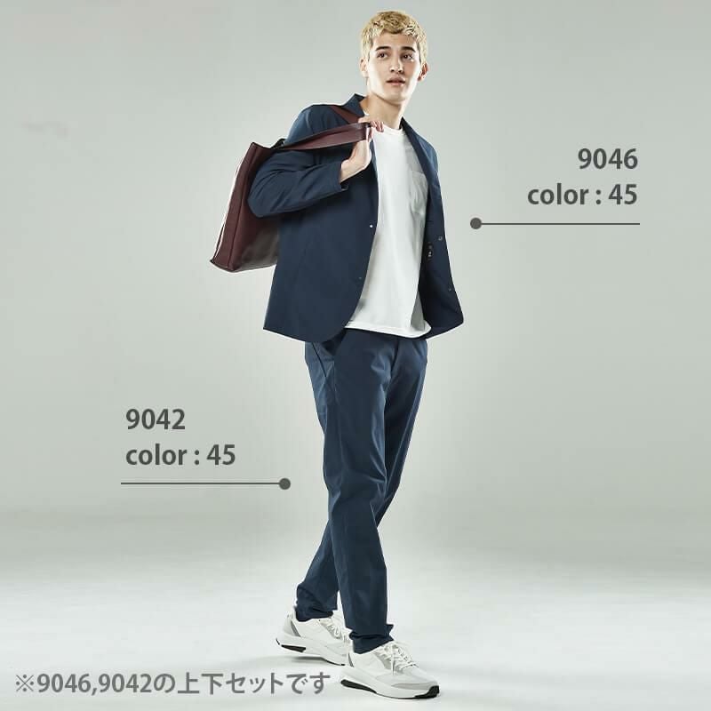TS 4Dナイロンドッツステルスメンズジャケット＆マルチパンツ 上下