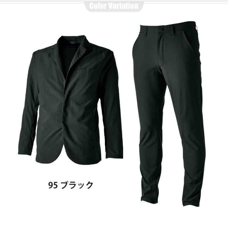 TS 4Dナイロンドッツステルスメンズジャケット＆マルチパンツ 上下