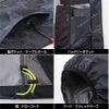 ファン付き作業着 空調風神服 半袖フーディジャケット(服単品)[ビッグボーン/EBA5018A,EBA5018AK]