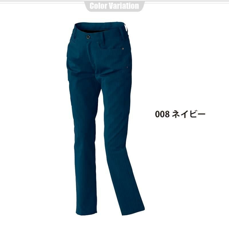 レディースワークパンツ(ノータック)[アイトス/AZ-60625]