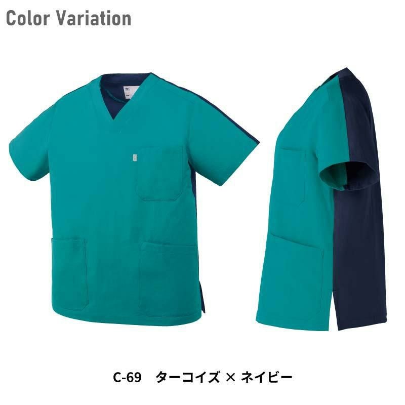 スクラブ 男女兼用 ミズノ[MZ0302/チトセ]（SS-5L）