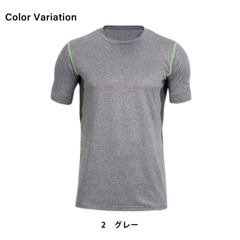 半袖コンプレッション 男性用[RC3901/ボンマックス]（S-XL）