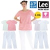 Lee スクラブ+パンツ 上下セット 医療 女性用[LMS43002,LMP63001/ボンマックス]（S-XXL）