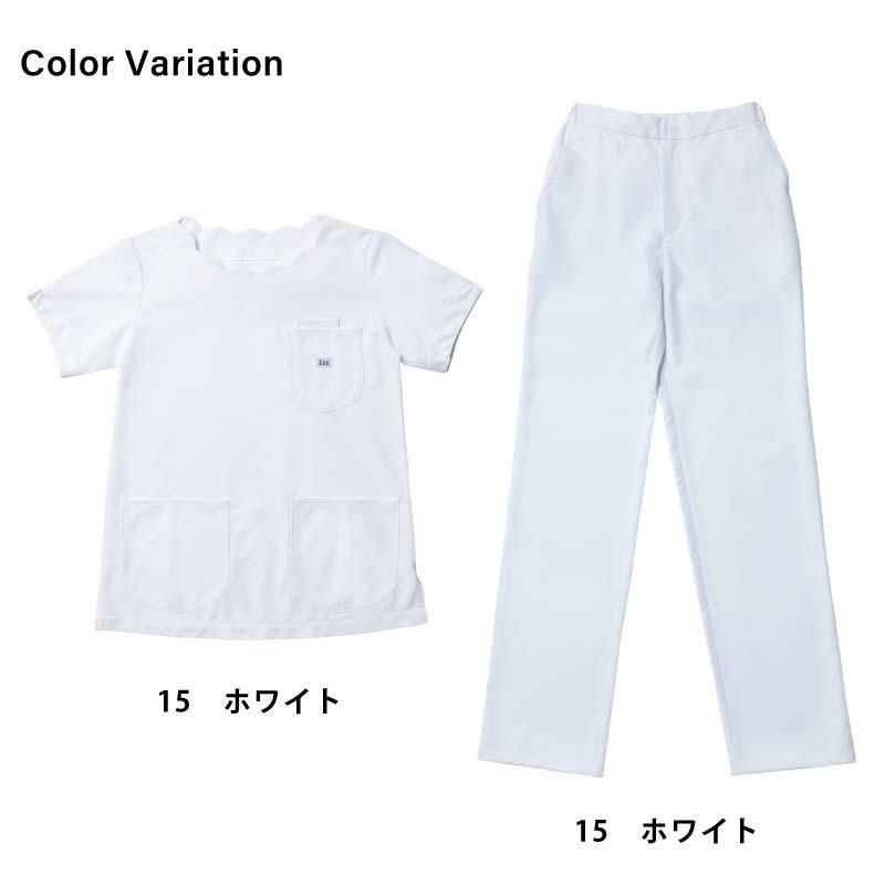 Lee スクラブ+パンツ 上下セット 医療 女性用[LMS43002,LMP63001/ボンマックス]（S-XXL）