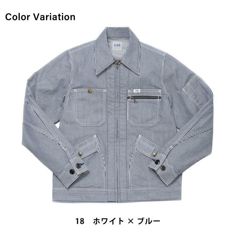 Lee レディースジップアップジャケット[LWB03001/ボンマックス]（S-XL）