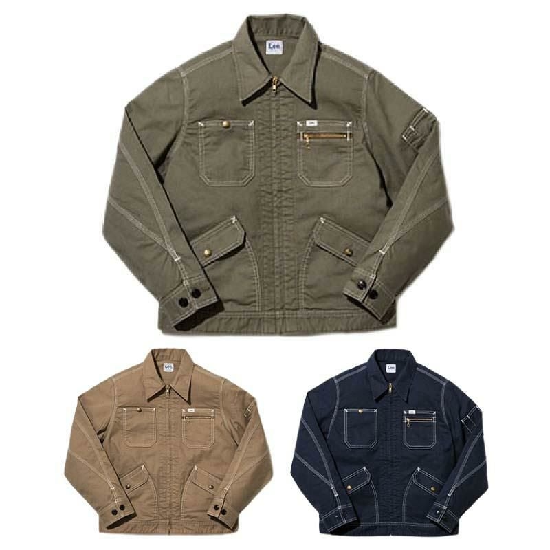Lee レディースジップアップジャケット[LWB03002/ボンマックス]（S-XL）