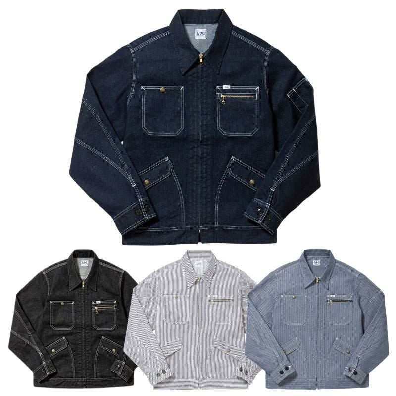 Lee メンズジップアップジャケット[LWB06001/ボンマックス]（S-XXL）
