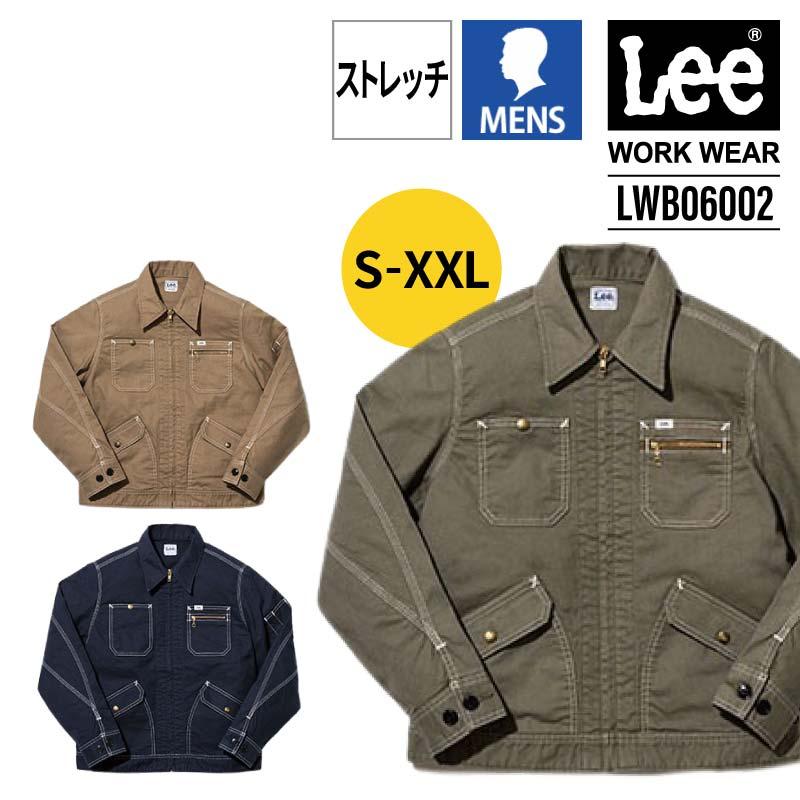 Lee メンズジップアップジャケット[LWB06002/ボンマックス]（S-XXL