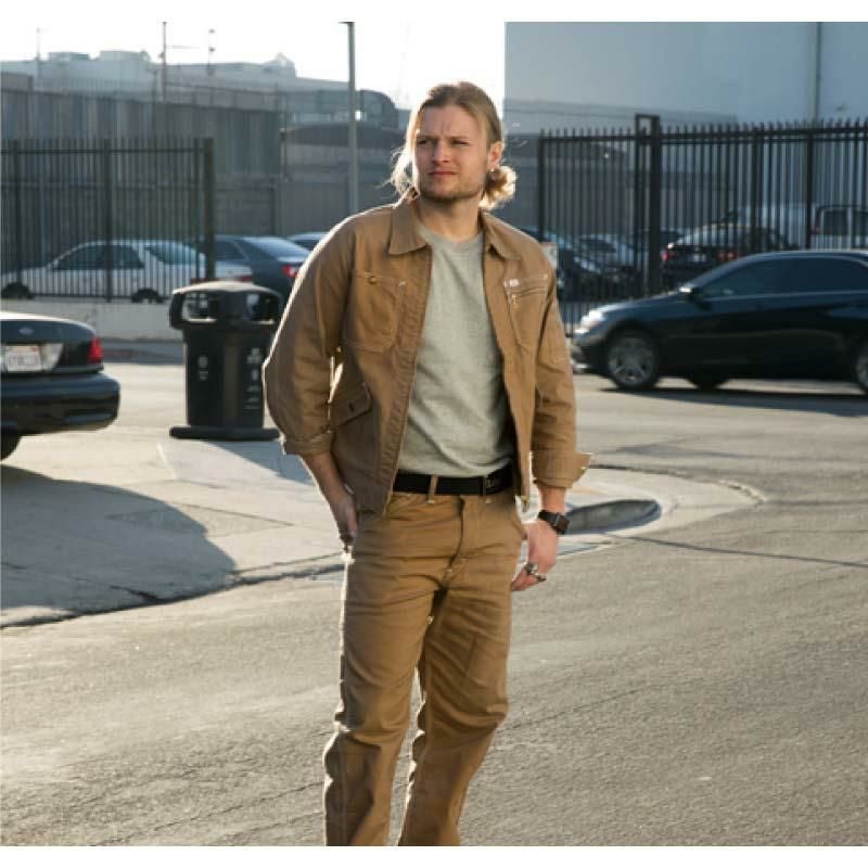 Lee メンズジップアップジャケット[LWB06002/ボンマックス]（S-XXL）