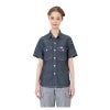 Lee レディースワーク半袖シャツ[LWS43002/ボンマックス]（S-XL）
