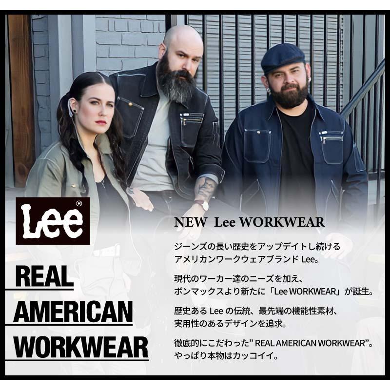 Lee メンズワーク半袖シャツ[LWS46002/ボンマックス]（S-XXL）｜作業服