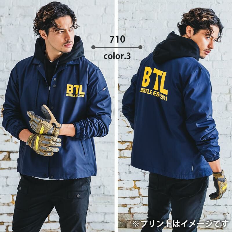 コーチジャケット(ユニセックス)[バートル/710]｜作業服・作業着の通販