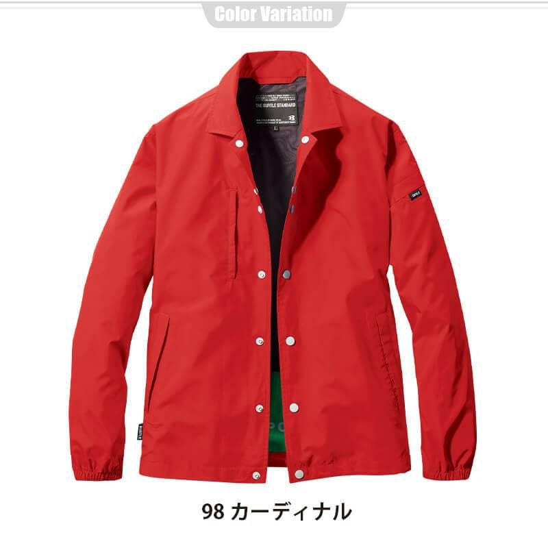 桃 コーチジャケット コーチジャケット(ユニセックス)[バートル/710]｜作業服・作業着の通販