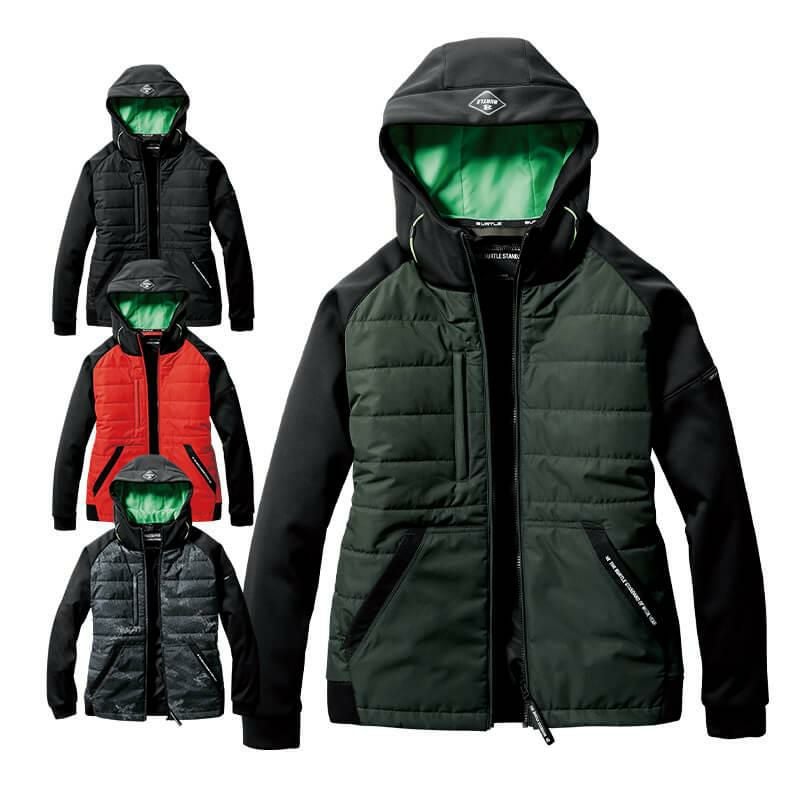 防風フーディジャケット(ユニセックス)[バートル/3210]