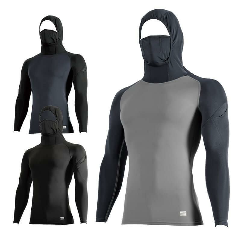 スペースシールドロングスリーブフーディー[藤和/TS DESIGN/80151]