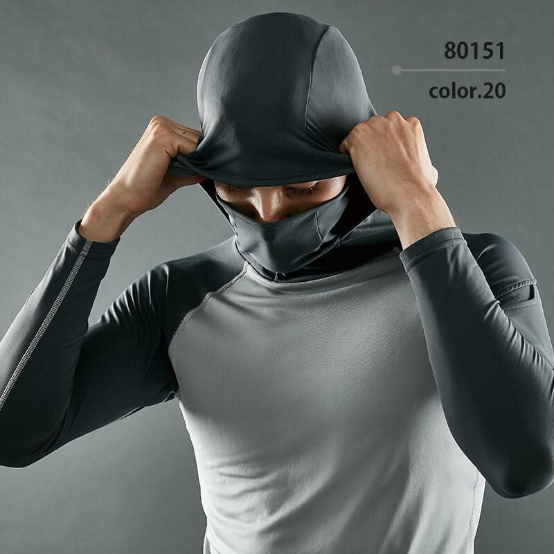 スペースシールドロングスリーブフーディー[藤和/TS DESIGN/80151]