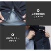 ワークジャケット ニックス 男女兼用[12505/アイトス]（M-3L）