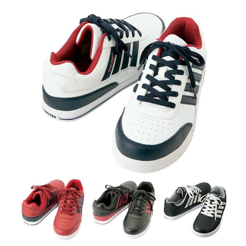 セーフティシューズ(4本ライン)(男女兼用)[アイトス/TULTEX/AZ-51627]