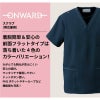 スクラブ（男女兼用）[HS8005～HS8007,HS8033/オンワード]（SS-BL）