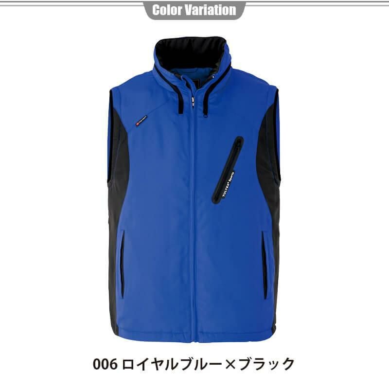 フードイン中綿ベスト(男女兼用)[アイトス/AZ-10308]