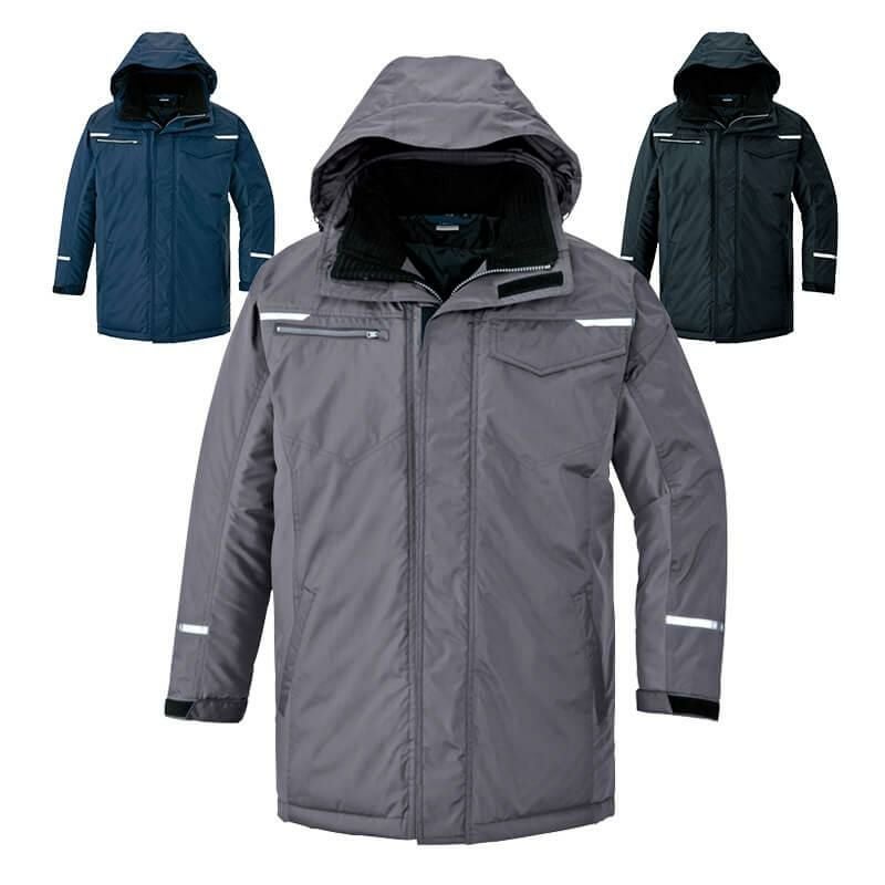 制電防寒コート(男女兼用)[アイトス/TULTEX/AZ-9365] S-3L