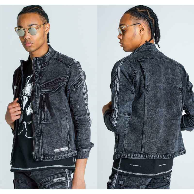 ストレッチ3Dデニムワークジャケット+ストレッチ3Dデニムカーゴパンツ 上下セット[アイズフロンティア/7010,7012]