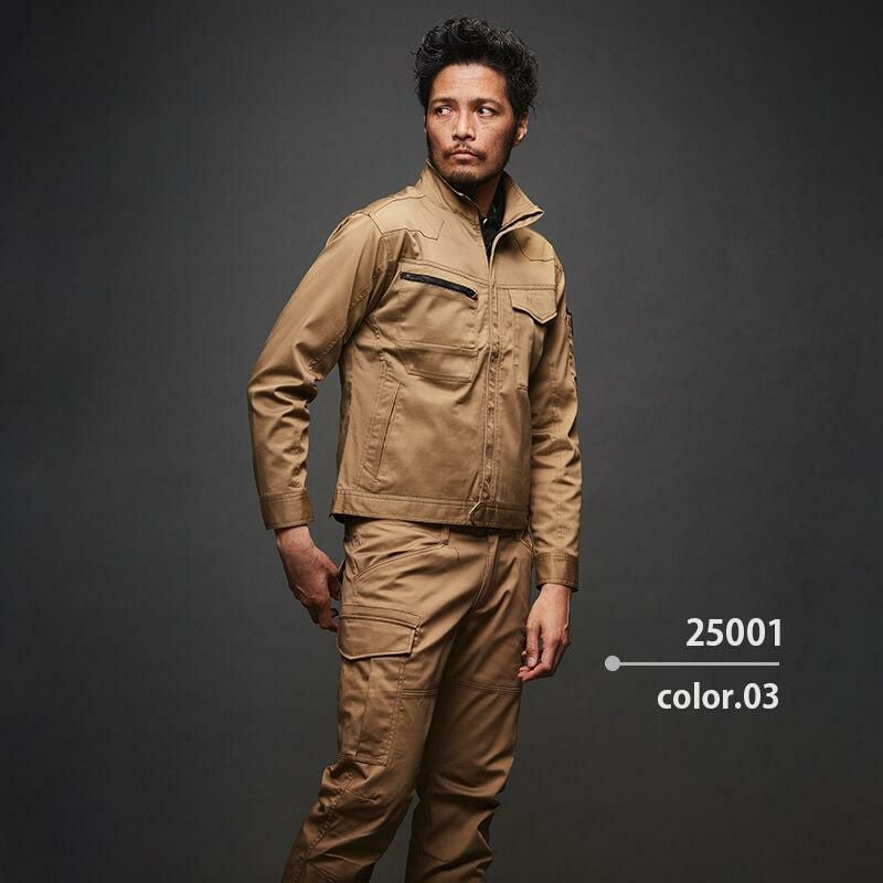 ストレッチカーゴパンツ[アタックベース/25001]