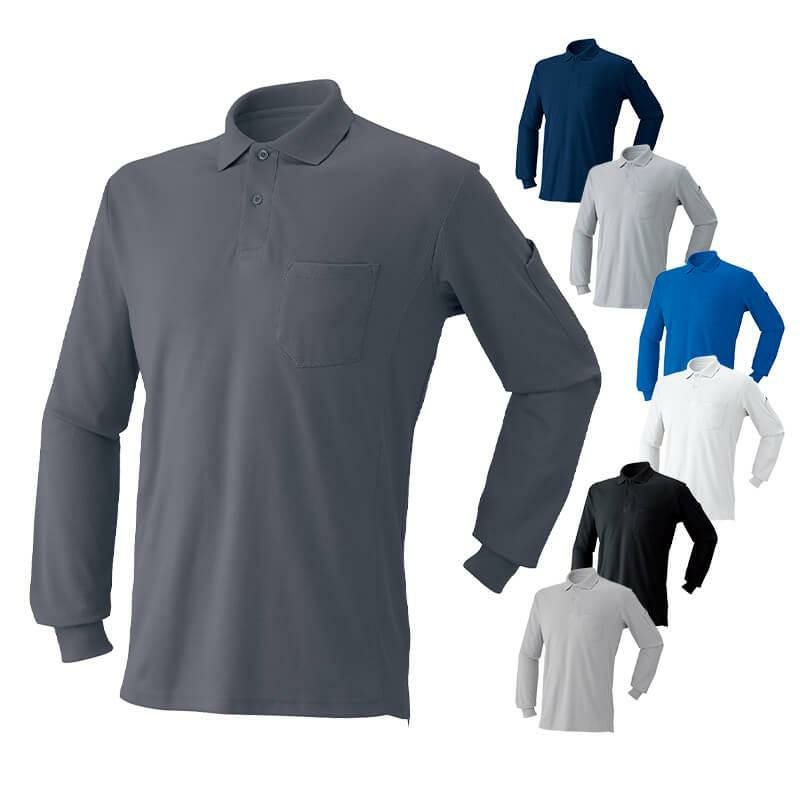 長袖ポロシャツ[アタックベース/170015]