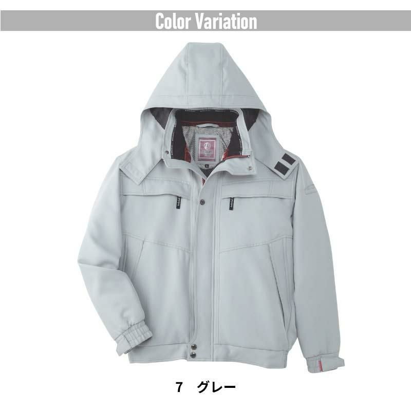防寒ブルゾン フード付き[桑和/7303]（4L）