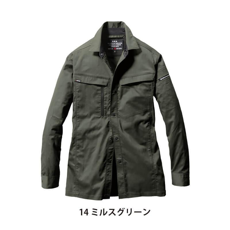 長袖シャツ(ユニセックス)[バートル/6215]